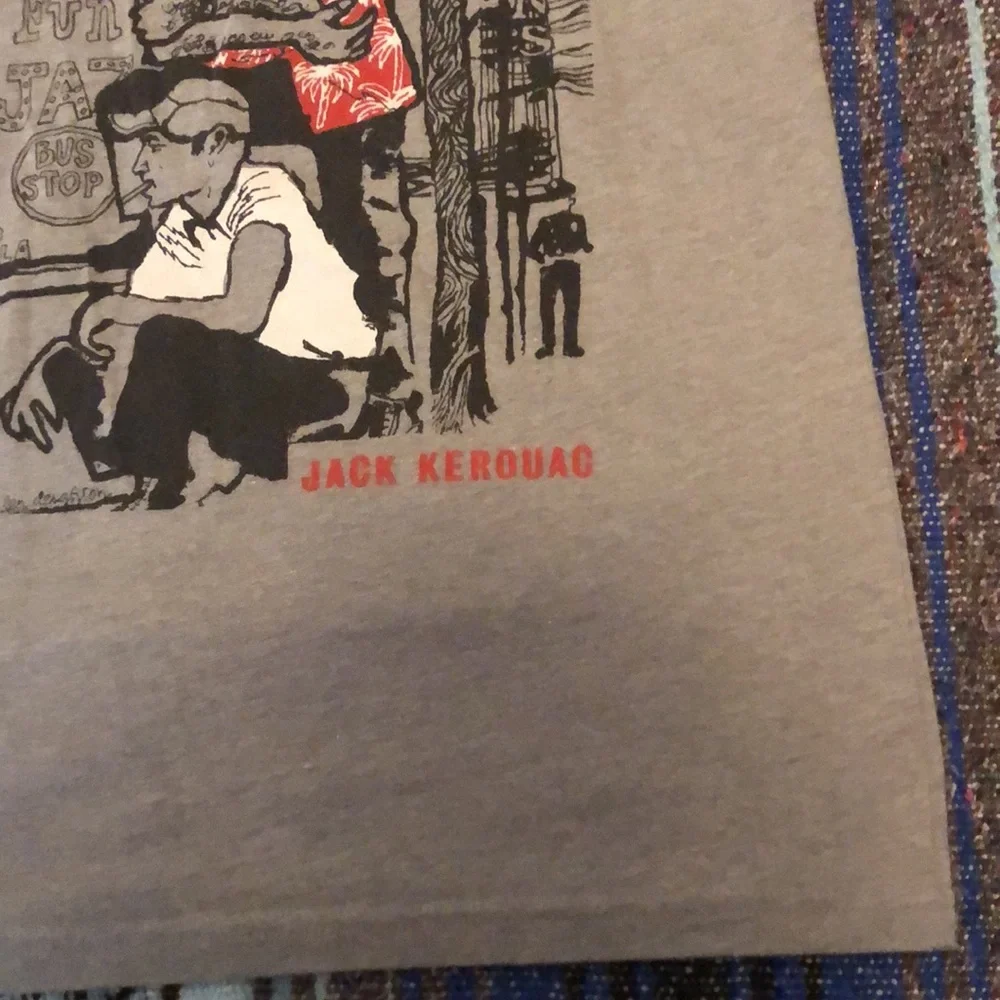 Jack Kerouac On the Road Tee Shirt - Picture 6 of 12